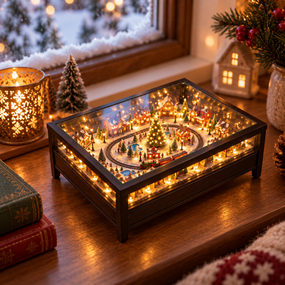 MerryGlow™ Christmas Village Table